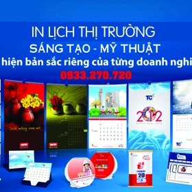 In lịch thị trường