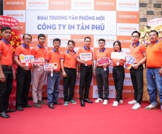 In Tân Phú tổ chức lễ khai trương văn phòng mới