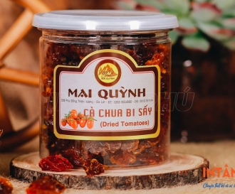  In Tem Nhãn Cà Chua Sấy Đẹp, Bền Màu, Thiết Kế Theo Yêu Cầu