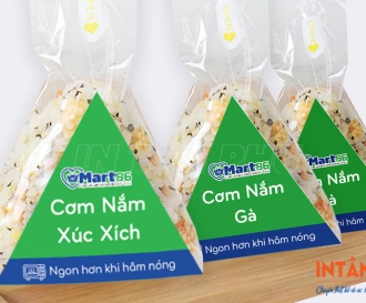  In tem cơm nắm – Giải pháp nâng tầm thương hiệu thực phẩm