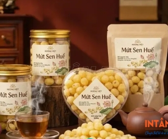 In Tem Nhãn Mứt Hạt Sen Theo Yêu Cầu, Thiết Kế Đẹp Tại In Tân Phú