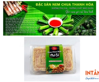 In Tem Nhãn Nem Chua Giá Rẻ, Thiết Kế Đẹp Theo Yêu Cầu | In Tân Phú