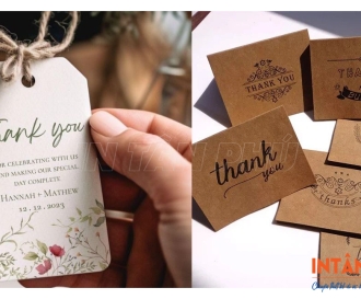In Tag Cảm Ơn Đẹp, Giá Rẻ – Giải Pháp Ghi Dấu Ấn Thương Hiệu Hiệu Quả