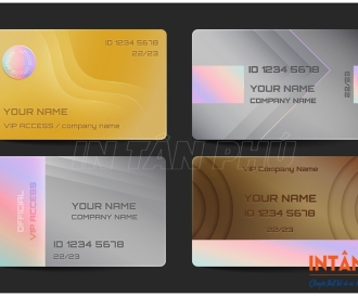 In Thẻ Thành Viên, Thẻ VIP, Thẻ Hội Viên Chất Lượng Cao | Giá Tận Xưởng