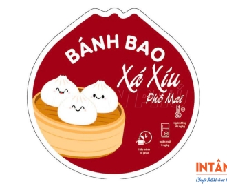 In tem dán bánh bao đẹp, giá rẻ | Giải pháp nâng cao nhận diện thương hiệu