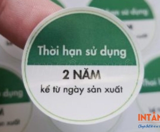 In tem hạn sử dụng, tem date chuyên nghiệp - rõ ràng, dễ nhận biết