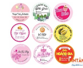 In tem thương hiệu theo yêu cầu - bền đẹp, chuẩn nhận diện