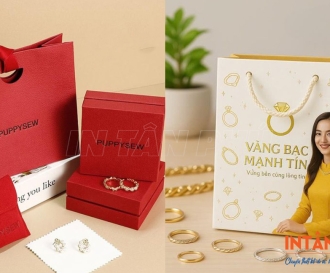   Túi giấy cho tiệm vàng – Giải pháp nâng tầm giá trị thương hiệu