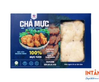 In Hộp Giấy Đựng Chả Mực Theo Yêu Cầu, Đẹp, Chống Ẩm, Giá Xưởng