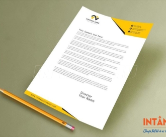In Giấy Tiêu Đề (Letterhead) Chuyên Nghiệp – Giải Pháp Nhận Diện Thương Hiệu Hiệu Quả
