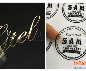 In UV decal trong giá rẻ, chất lượng