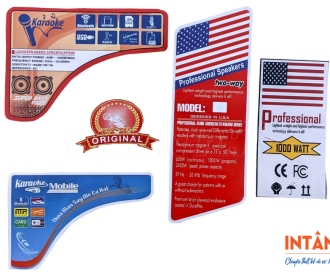 In Tem Dán Thùng Loa Chuyên Nghiệp | Chống Giả, Bền Đẹp – In Tân Phú