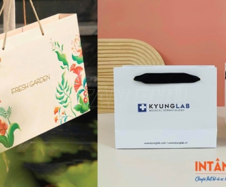 In túi giấy ngang theo yêu cầu