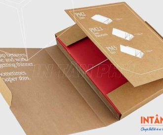 In hộp carton đựng sách