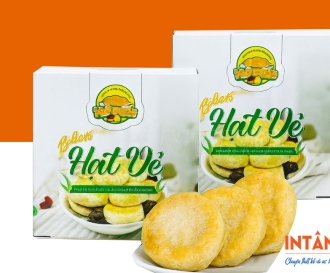 In Hộp Giấy Đựng Bánh Hạt Dẻ Đẹp, Giá Xưởng | In Tân Phú
