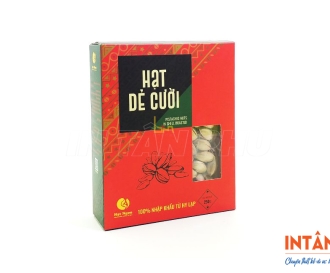 In hộp đựng hạt dẻ cười