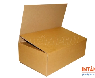 Thùng carton nắp chồm chất lượng 