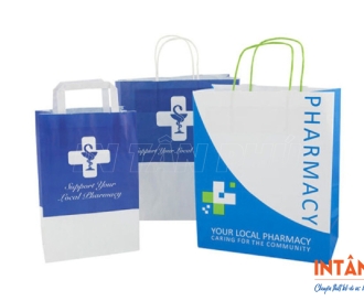 In túi giấy đựng thuốc tây