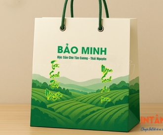 In Túi Giấy Đựng Trà Giá Rẻ – Thiết Kế Đẹp, Chất Lượng Cao
