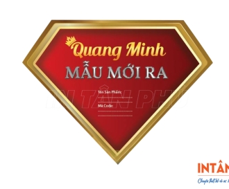 In tem dán gạch men giá rẻ, thiết kế theo yêu cầu