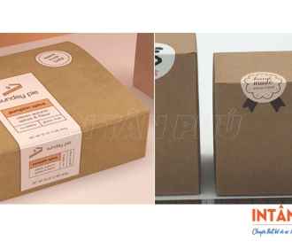 In tem dán thùng carton chuyên nghiệp, giá rẻ