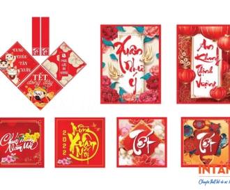 In tem mứt Tết đẹp - giá rẻ tại TPHCM