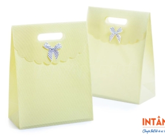 In túi giấy nắp gập bền đẹp, mẫu mã ấn tượng