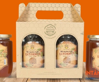 In hộp giấy đựng mật ong chất lượng - giá xưởng tại In Tân Phú