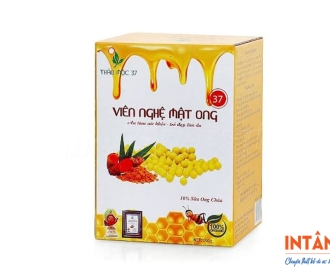 In Hộp Giấy Đựng Tinh Bột Nghệ Theo Yêu Cầu, Giá Tận Xưởng