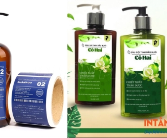 In tem dầu gội bền đẹp, giá xưởng