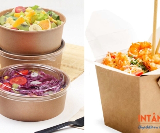 Hộp Giấy Kraft Đựng Thức Ăn – Xu Hướng Bao Bì Xanh Được Ưa Chuộng Nhất 2025