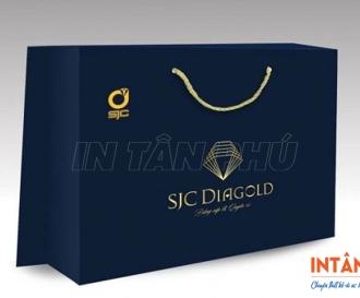 In túi giấy đựng trang sức ấn tượng, đẹp mắt