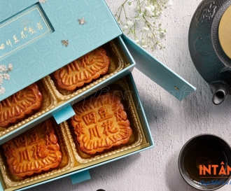 Hộp Bánh Trung Thu Hai Tầng Cao Cấp – Giải Pháp Bao Bì Sang Trọng Cho Mùa Tết Đoàn Viên