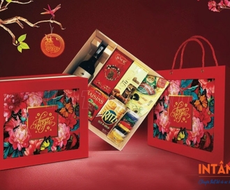 In hộp đựng quà Tết 2026 sang trọng, bắt mắt | Thiết kế theo yêu cầu