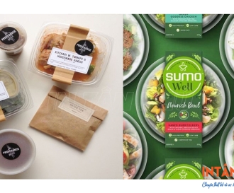 In decal dán hộp thức ăn đẹp mắt - chuyên nghiệp