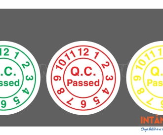 In tem QC Pass giá rẻ