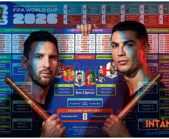 In lịch thi đấu World Cup 2026 theo yêu cầu - giá rẻ, in nhanh