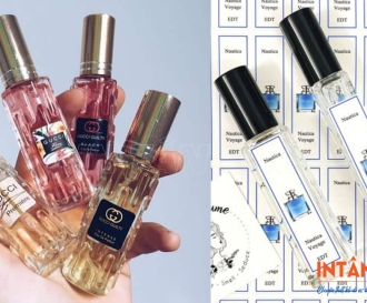 In tem nước hoa chiết chuyên nghiệp, mẫu đẹp 2025