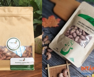 In túi giấy đựng hạt điều giá rẻ