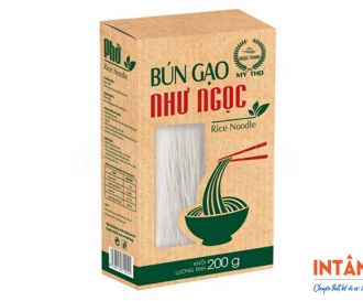 In hộp giấy đựng bún khô chất lượng, giá xưởng