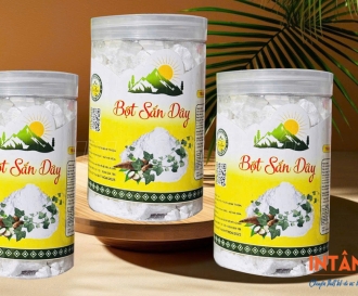 In tem bột sắn dây theo yêu cầu | Giải pháp gia tăng nhận diện thương hiệu