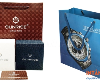 In túi giấy đựng đồng hồ cao cấp, chuyên nghiệp