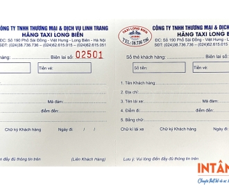 In Biên Lai Thu Tiền Chuyên Nghiệp | Đúng Quy Định – Giá Xưởng