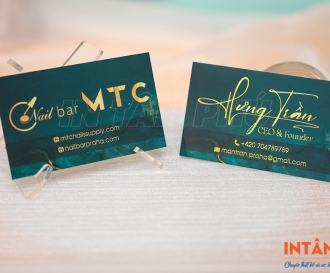 In Name Card Đẹp, Chuyên Nghiệp, Giá Rẻ TPHCM | In Tân Phú