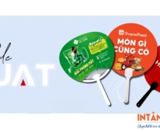 In Quạt Nhựa Quảng Cáo Cho Sự Kiện Ngoài Trời Giá Rẻ - Giải Pháp Marketing Hiệu Quả Cho OutDoor Event