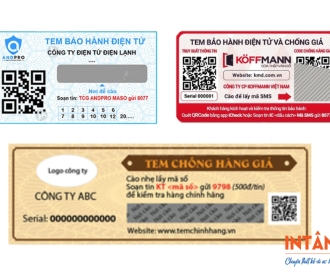 In tem phủ cào chất lượng - giải pháp bảo mật, khuyến mãi hiệu quả