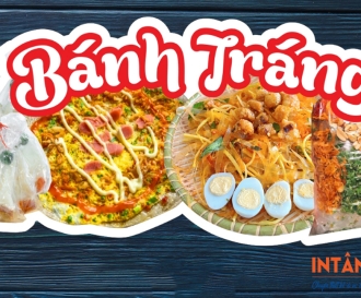 In tem bánh tráng trộn rẻ đẹp - Tăng nhận diện và tạo niềm tin cho khách hàng.