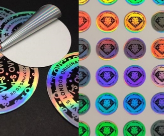 In decal 7 màu giá rẻ - Tem chống giả chất lượng