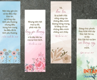 In Bookmark, Thẻ Kẹp Sách Giá Rẻ, Mẫu Đẹp Theo Yêu Cầu | In Tân Phú