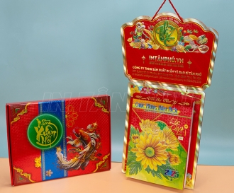 In hộp - túi đựng lịch Tết  giá rẻ - Thiết kế theo yêu cầu